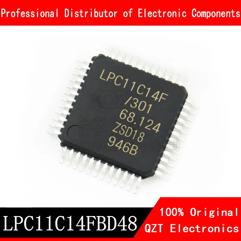 5pcs/lot LPC11C14FBD48 LPC11C14FBD LPC11C14F LPC11C14 LQFP-48 new original In Stock 5pcs lot c8051f310 gqr c8051f310 microcontrollers lqfp 32 in stock