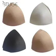 1 Пара толстых подушечек для бюстгальтера с эффектом пуш-ап, увеличивающий грудь, съемные вкладыши для бюстгальтера, чашечки для купальника, подкладка для бикини
