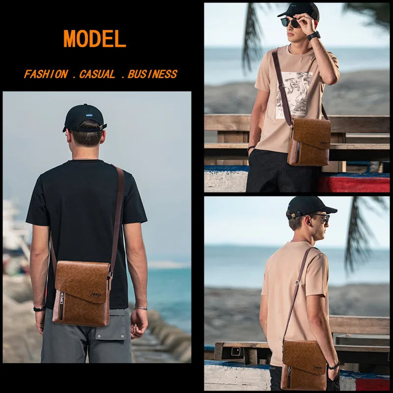 1pc New Mens Clutch Bag Trendy Brand Casual Shoulder Bag Waterproof Mens  Crossbody Bag, Find Great Deals Now