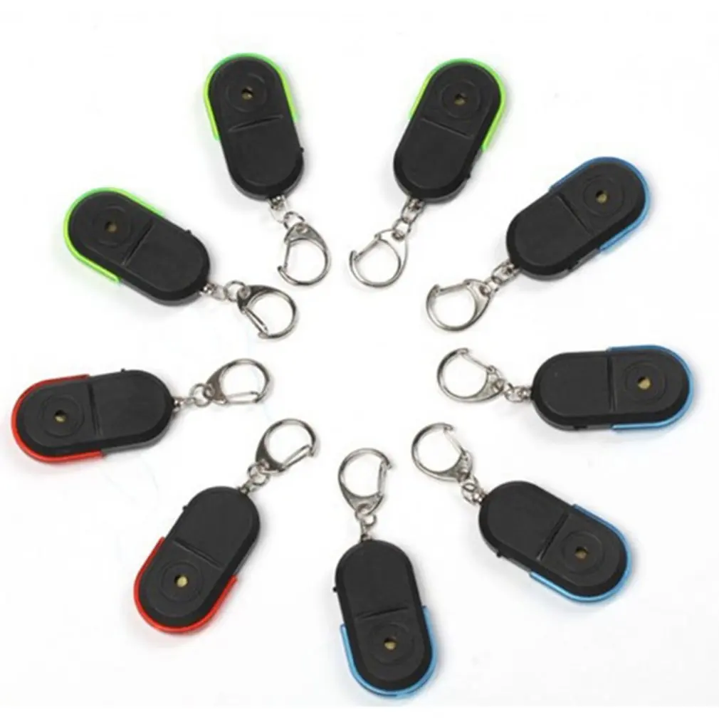 Свисток Звук светодиодный Key Finder брелок позволяющий быстро и без труда найти