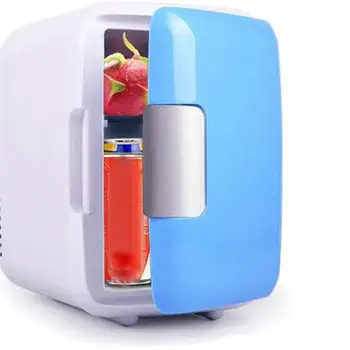 

4L Car Refrigerator Automoble Mini Fridge Refrigerators Freezer Cooling Box frigobar Food Fruit Storage Fridge Compressor