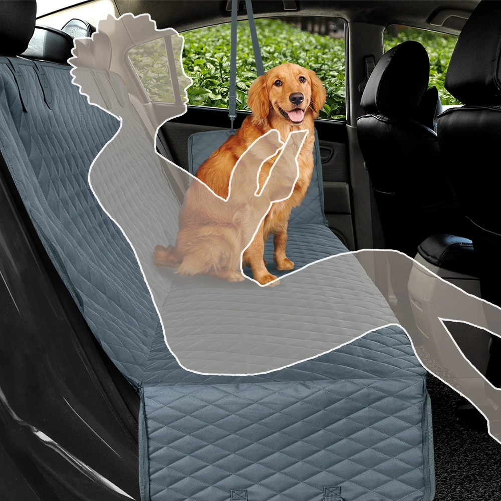 Prodigen Dog Car Seat Cover Waterproof Pet Travel Dog Carrier Car Trunk Protector Mattress Car
