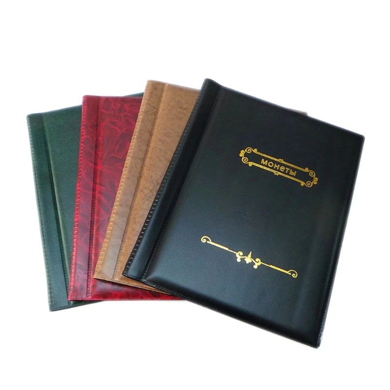 Coin and Currency Collecting Holder Album with Plastic Pages for 250 Coins F19B | Дом и сад