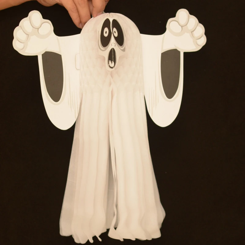 

Halloween Decorations Hanging Decoration 3D Handmade Hanging Pendant Decoration Paper Ghost Party Halloween Decorations
