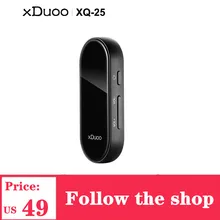 XDUOO XQ 25 Player Bluetooth HiFi Audio 5 0 Portable Headphone Amplifier AMP ES9118 USB DAC NFC Pairing aptX For Music