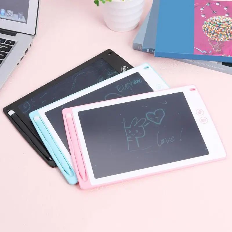 10-ти дюймовый электронный ЖК-дисплей рукописный ввод Tablet ультра-тонкий Цвет Экран доска для рисования компактный дизайн светильник Вес надежность