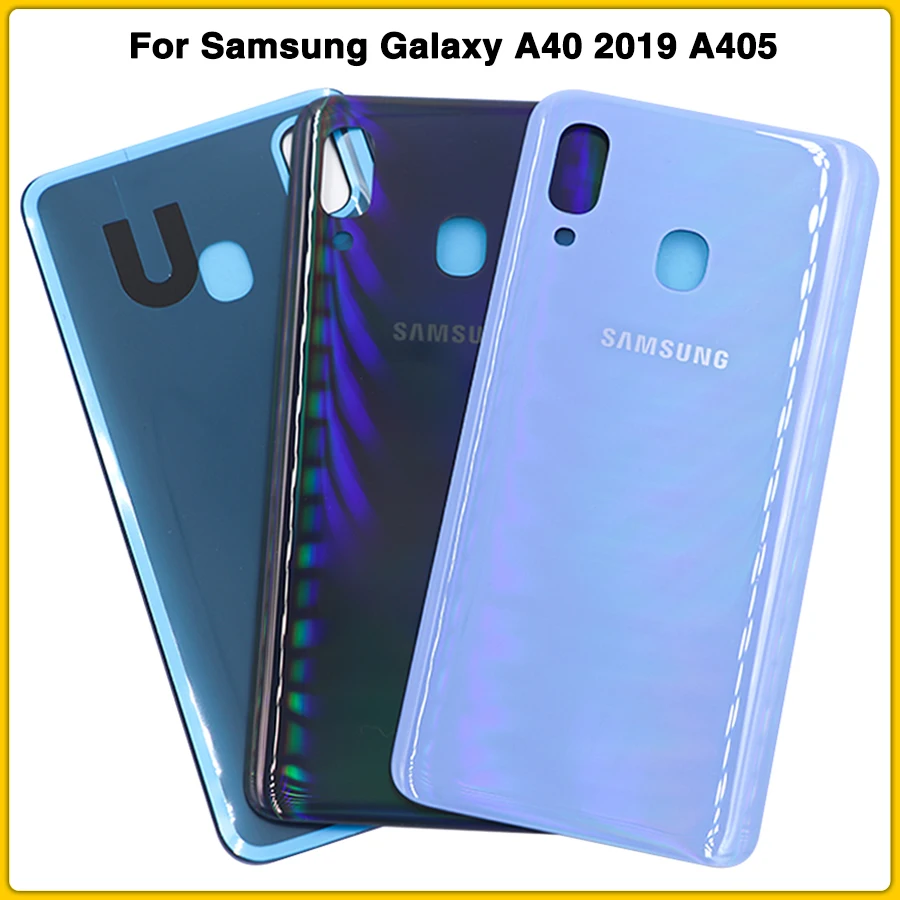 

Housing Case For Samsung Galaxy A20 / A40 2019 A205 A205F A405 A405F Battery Back Cover Door Rear Cover Repair Part
