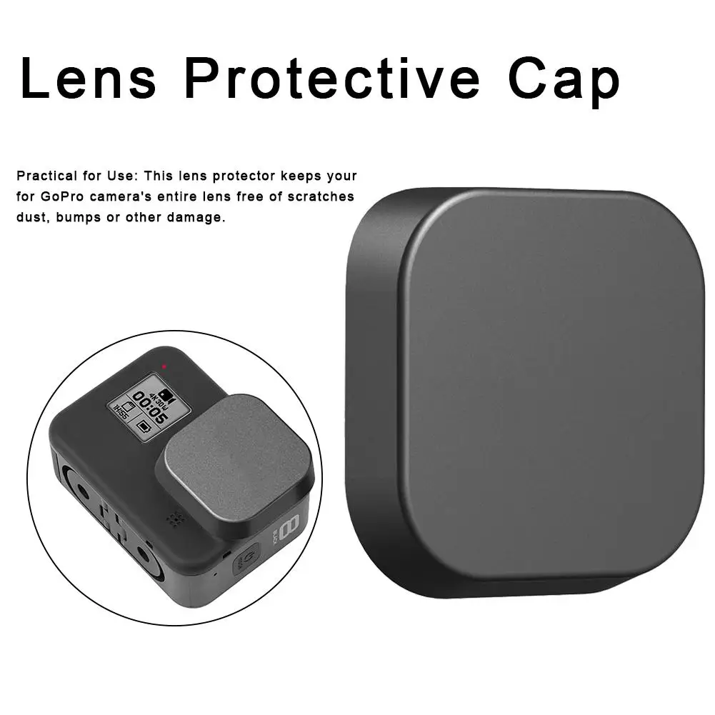 

Camera Lens Cap Soft Silicon Lens Cap Protective Cover Case for GoPro Hero 5/6 / 7 /8 Black