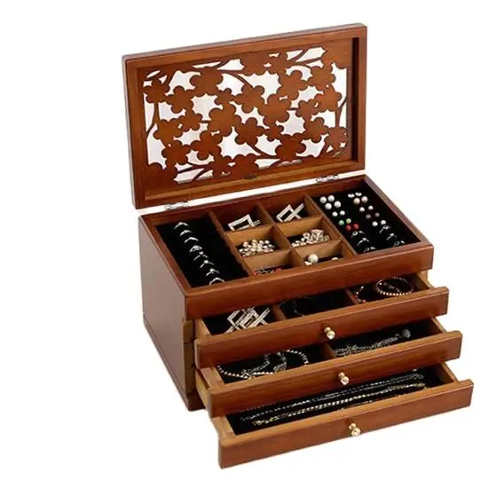 High quality jewelry box jewelry box jewelry box European antique