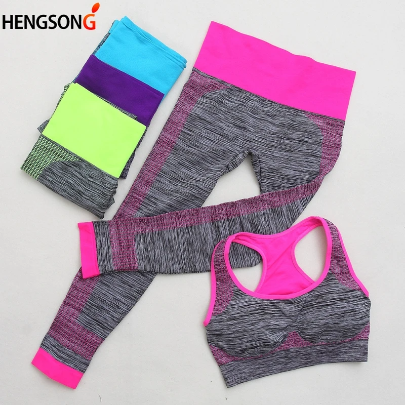 2020 Women's Yoga Set Women Sports Set Crop Tops + Yoga Legging Capri Pant Women Tracksuit Fitness Gym Running Clothes 2pcs 2020 Women's Yoga Set Women Sports Set Crop Tops + Yoga Legging Capri Pant Women Tracksuit Fitness Gym Running Clothes 2pcs