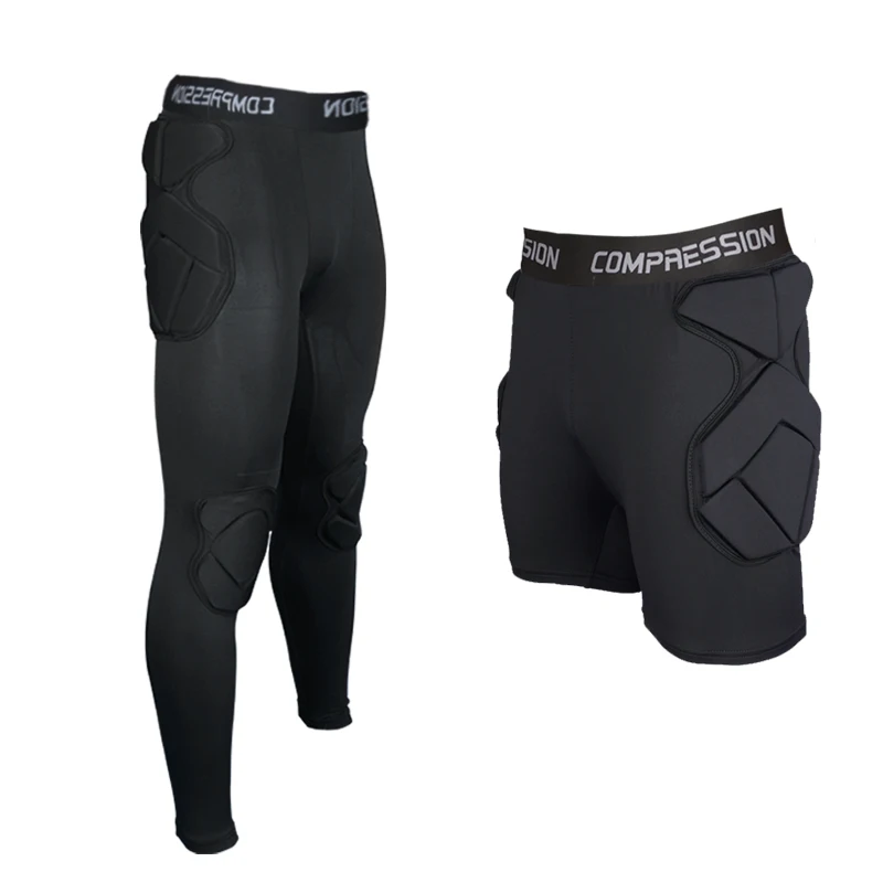 Men's Soccer Goalkeeper Training Uniform EVA Thick Sponge Protection Football Goalkeeper Sport Pants Goleiro Pants football uniform sports uniform sets