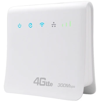 

300Mbps Wifi Routers 4G Lte Cpe Mobile Router with LAN Port Support SIM Card Portable Wireless Router Wifi 4G EU Plug