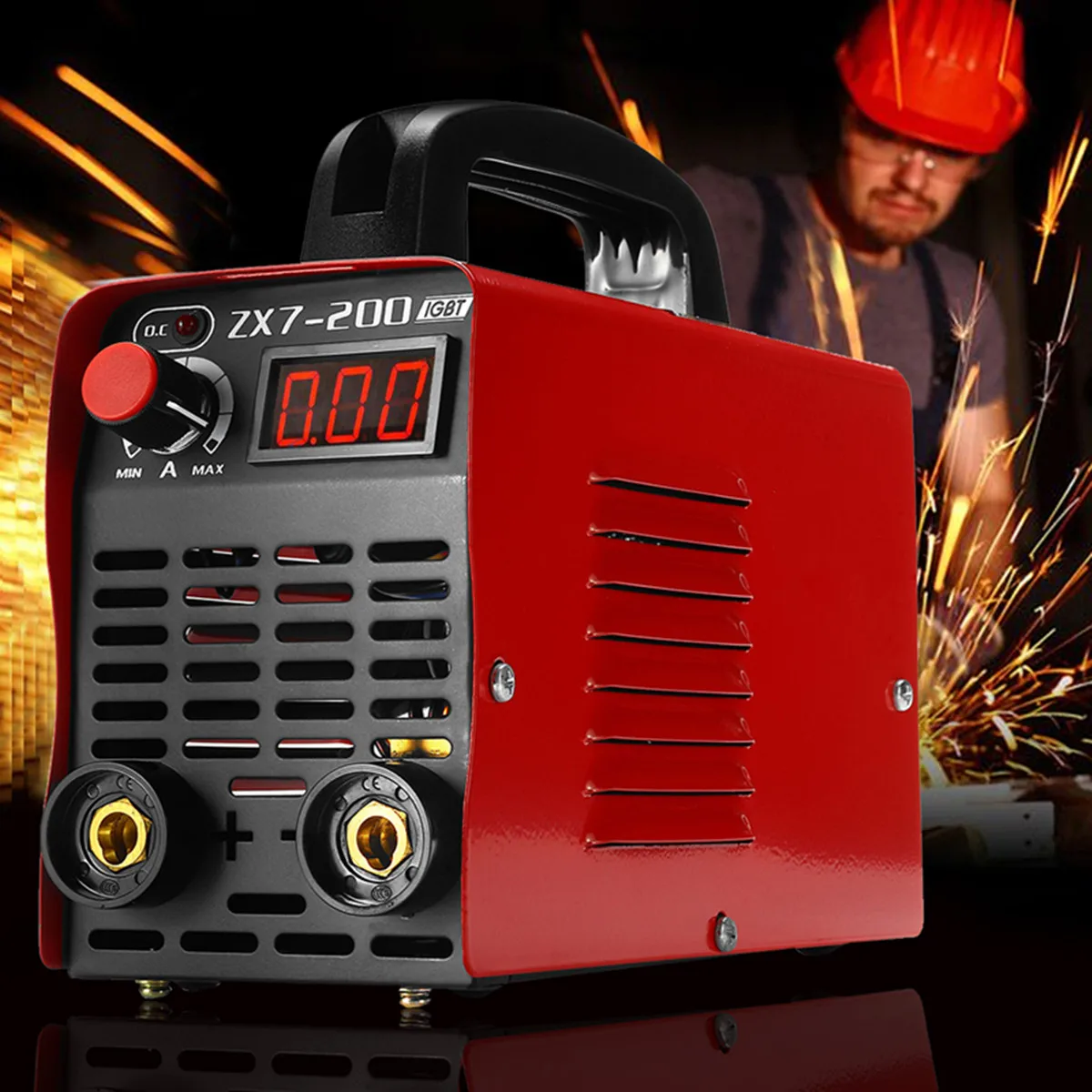 220V 10-200A 4000W Handheld Mini MMA IGBT Inverter Mini Electric ARC Welding Welder-Machine Tool