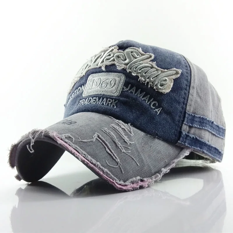 Мужская и Женская бейсбольная Кепка из стиранного Хлопка Snapback cap s шапка Gorras Hombre мужская шляпа Bone Повседневная Кепка - Цвет: 07