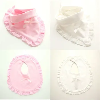 

Baby Bibs For Boys Girls Bib Burp Cloth Solid Color Cartoon Cotton Baby Scarf Meal Collar Baby Feeding Accessories