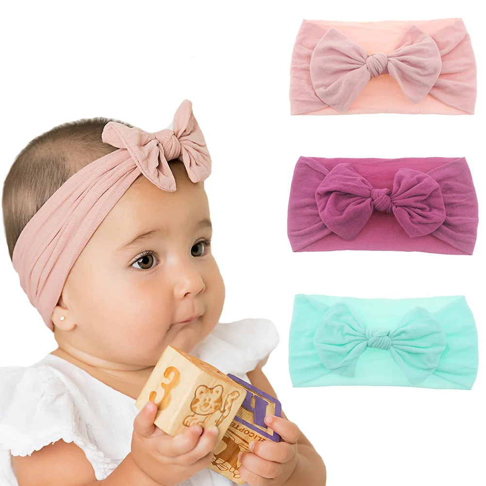 Европа и Америка,, супер мягкие, незаметные, детские, нейлоновые, эластичные, для детей, широкие волосы, милые, принцесса, аксессуары для волос