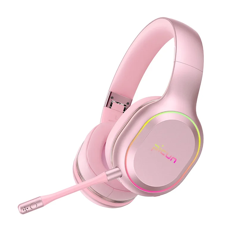 

Picun/picun P80S New Fund Illicit Headset Bluetooth Headset Luminous 5.0 Chicken Wireless Vibration HiFi