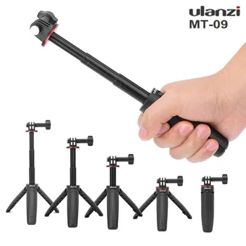 

Unlazi MT-09 Table Extension Rod Tripod Mini Protable Vlog Video Recording Tripod for GoPro Hero 8 7 6 Action Sports Camera