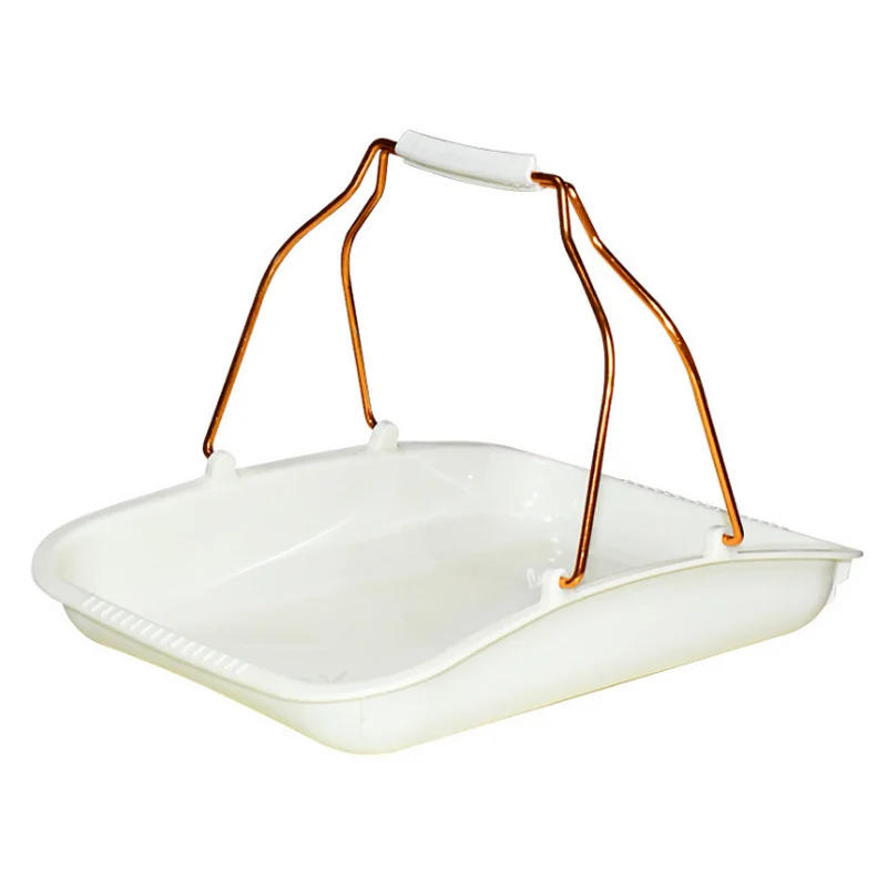Bread tray rectangular plastic portable basket bakery tray bakery shop optional tray cake point food tongs
