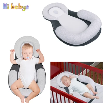 

Baby Stereotypes Pillow Prevent Flat Head Sleep Positioner Mattress Cushion Infant Positioning Newborn Anti Roll Pillows
