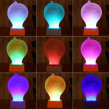 

Globe Touch Control Christmas Xmas Desk Light Table Lamp Cute Bright Night Light Modern Adorable Decoration