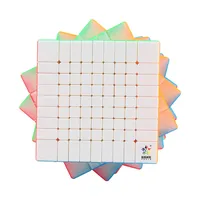 YUXIN Little Magic Professtional Stickerless 9*9*9 Magic Cube Speed Puzzle 9x9 Cube Educational Toys cubo magico 90mm 2