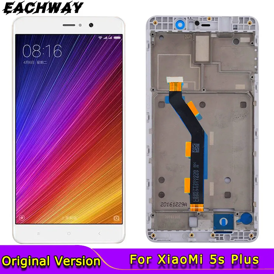 Новый ЖК экран для Mi дисплей сенсорная панель дигитайзер 5 7 Xiaomi 5S Plus M5S plus Mi5S