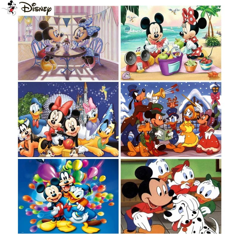 Алмазная живопись Disney полный квадрат/круглая дрель 5D DIY 