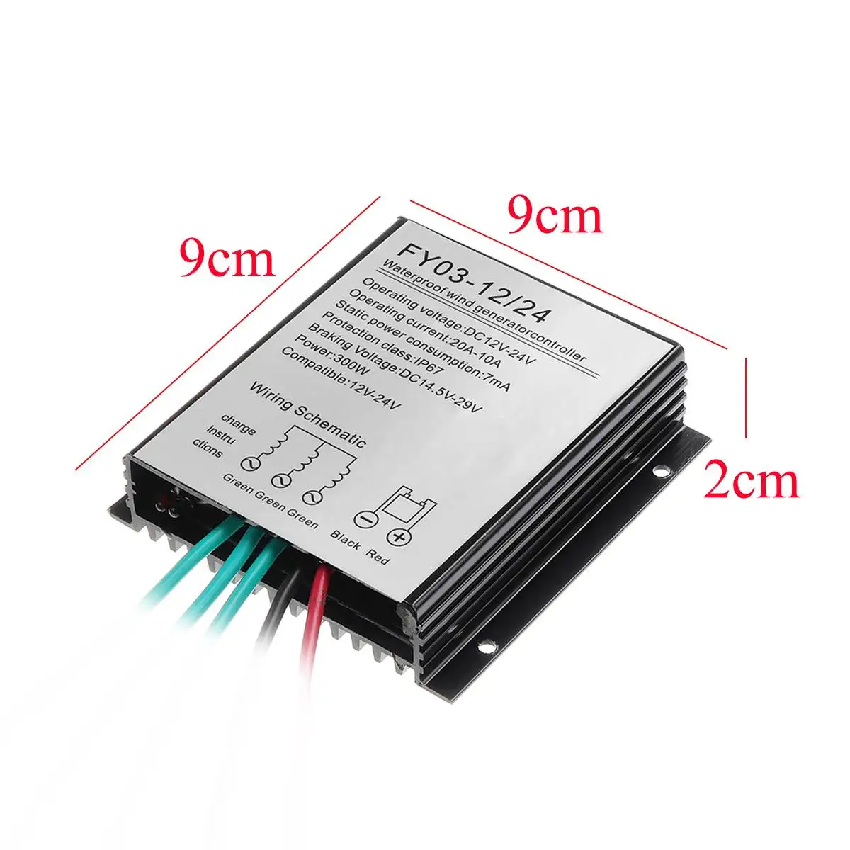 DC 12 V/24 V 400W водонепроницаемый ветровой Tur bine Аккумулятор для генератора регулятор заряда Легкая установка генераторов энергии