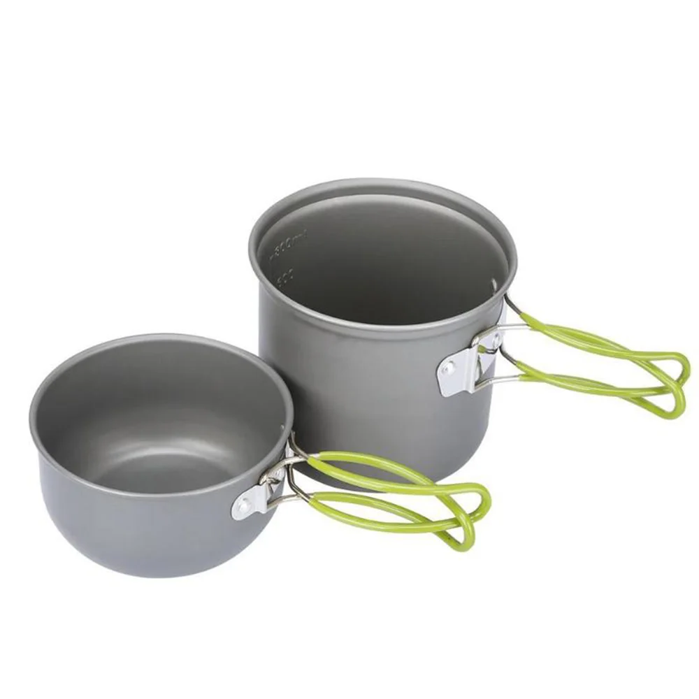 

Outdoor camping cookware cutlery set portable cutlery set foldable cutlery hiking cooker (for 1-2 people)