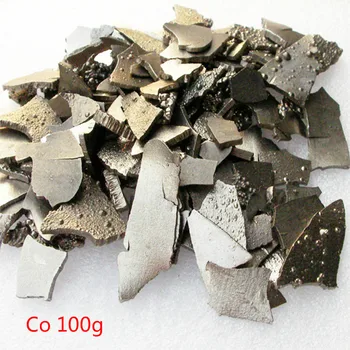 

100 grams of metal cobalt plate, used for research and development of elemental metal, high purity 99.99%
