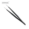 MEISHENJIE 1PC Stainless Steel Curved Straight Eyebrow False Eyelash Tweezers Nail Art Extension Makeup Tool Eeyelashes Tweezers 6