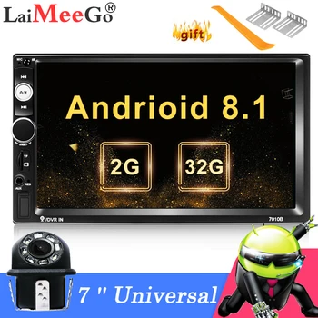 

Android 8.1 Car Radio Multimedia player 2 Din 7'' Mirror link Autoradio Bluetooth FM WIFI AUX 2DIN GPS Autoradio Player Stereo