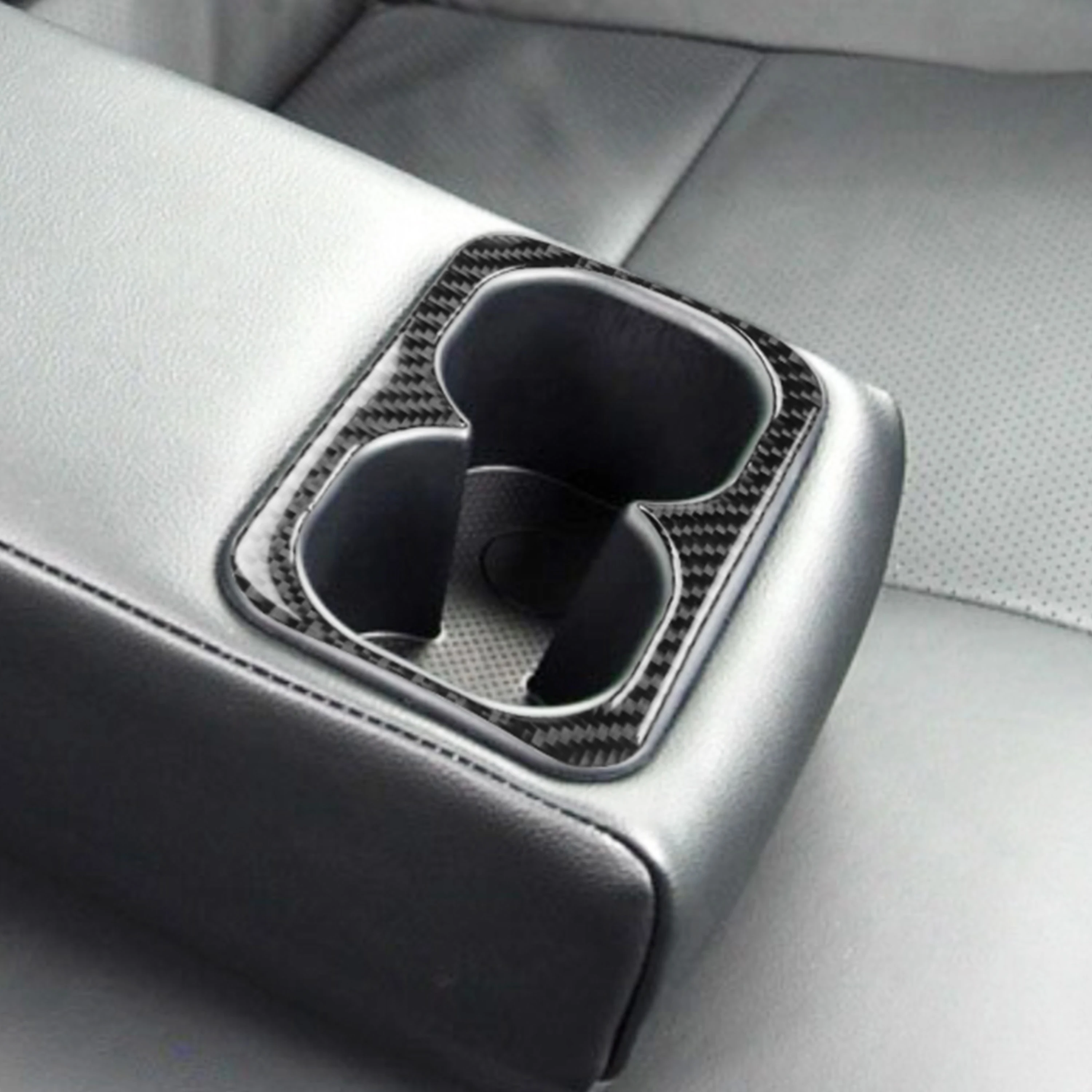 Наклейка на задний подлокотник для Mitsubishi Lancer GTS ES DE 2008 2015 из углеродного волокна