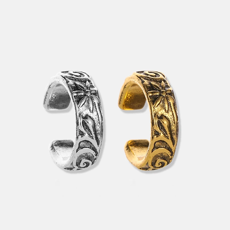 Серьги-клипсы в виде кости уха, модные серьги-клипсы в виде манжет, Индивидуальные Панк серьги-клипсы для женщин, вечерние ювелирные изделия