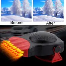 12V 150W фары для автомобилей Грузовик Авто нагреватель горячей высокоэффективным вентилятором серьезно ветрового окна влагоуловитель стекол можно подогревать В 30С отсчетом, быстрый нагрев