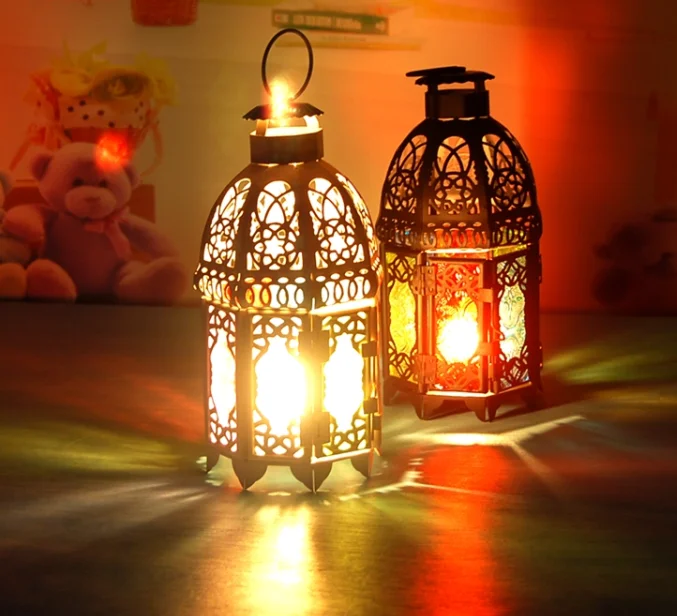 

Nordic Style New Arrival Decorative Moroccan Lantern Votive Candle Holder Hanging Lantern Vintage Candlesticks Candlestick