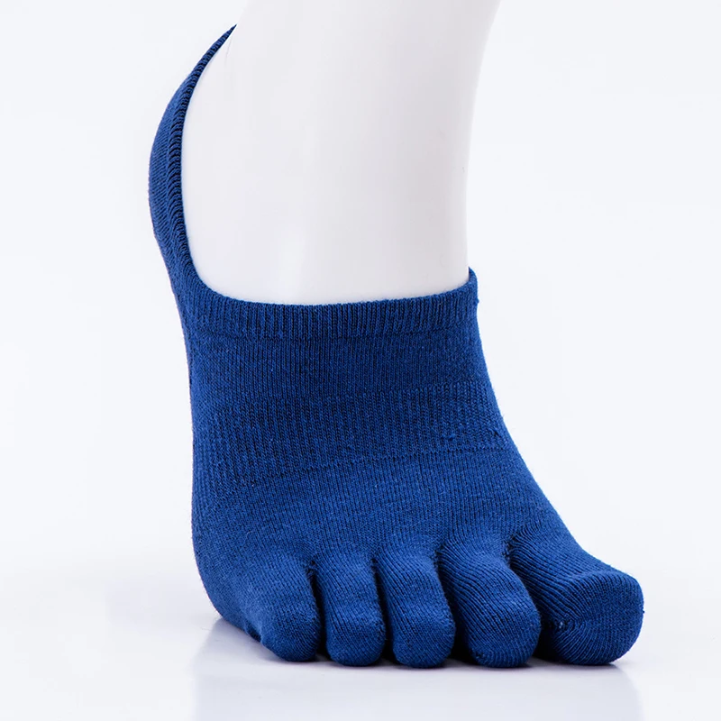 1 пара мужские сетчатые носки хлопчатобумажные весенне-осенние забавные носки из полиэстера удобные спортивные дышащие носки - Цвет: Синий