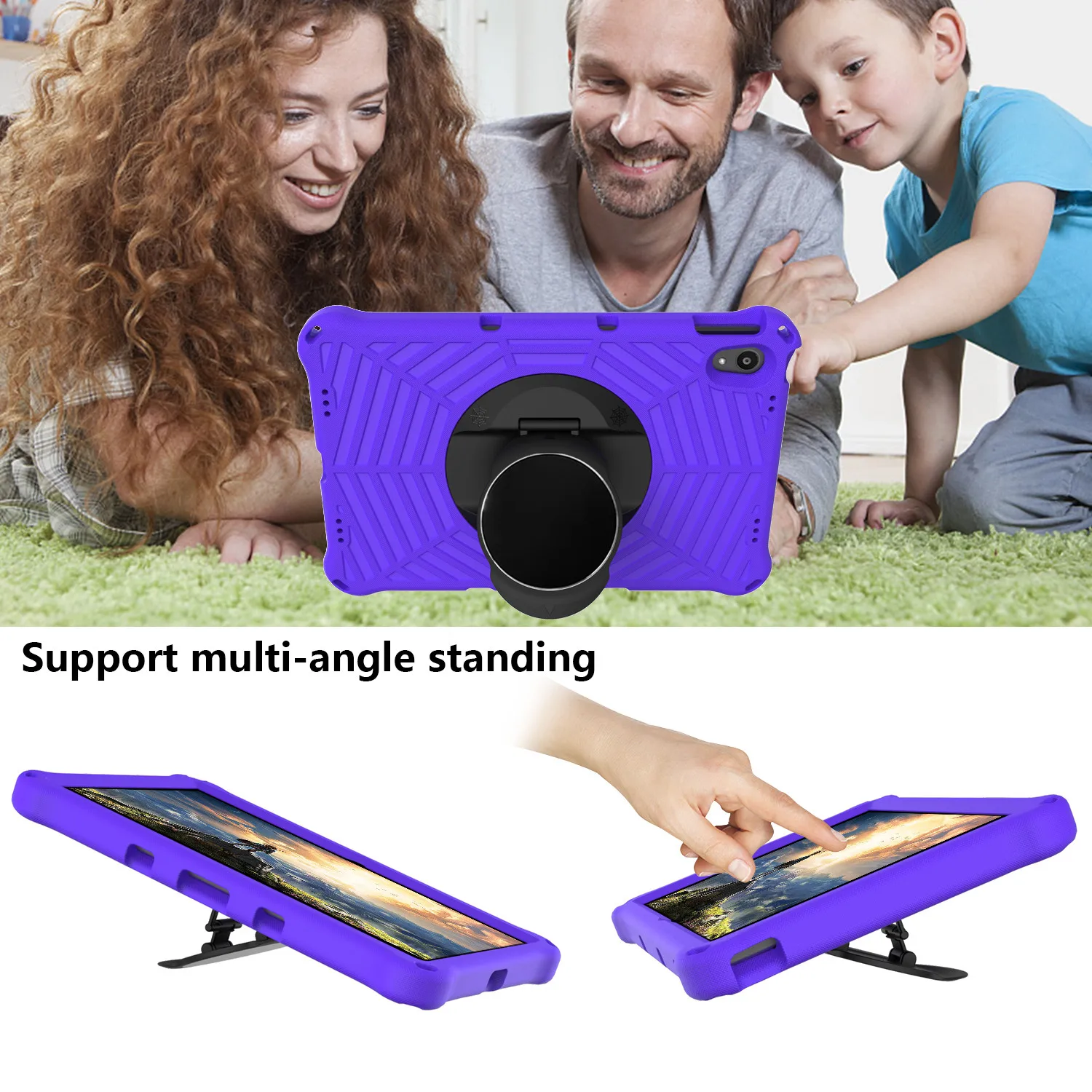 For Lenovo Tab P11 TB-J606F Case Kids Hand Strap Safe Eva Stand Cover Protector Case For Lenovo Tab P11 Plus TB-J616F Cover 11