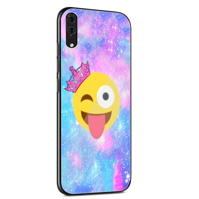 Чехол для мобильного телефона стекло для huawei P30 P20 P10 Honor 10 8X Y6 Y9 mate 20 Lite Pro P Smart Cover Expression Cool