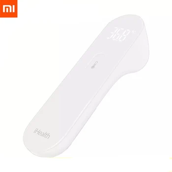 

100% Original Xiaomi Mijia iHealth Thermometer LED Digital Fever Infrared Clinical Non Nontact Measurement LED Screen Smart Home