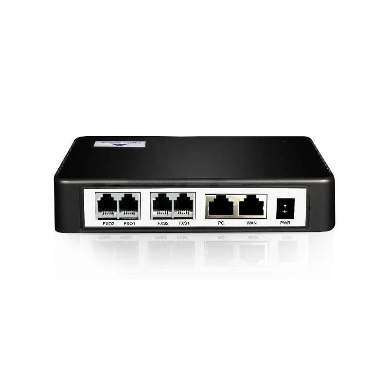 Бренд Newrock HX422G 2 FXO FXS шлюз SIP voip телефонии Аналоговый адаптер VoIP Elastix совместимый с