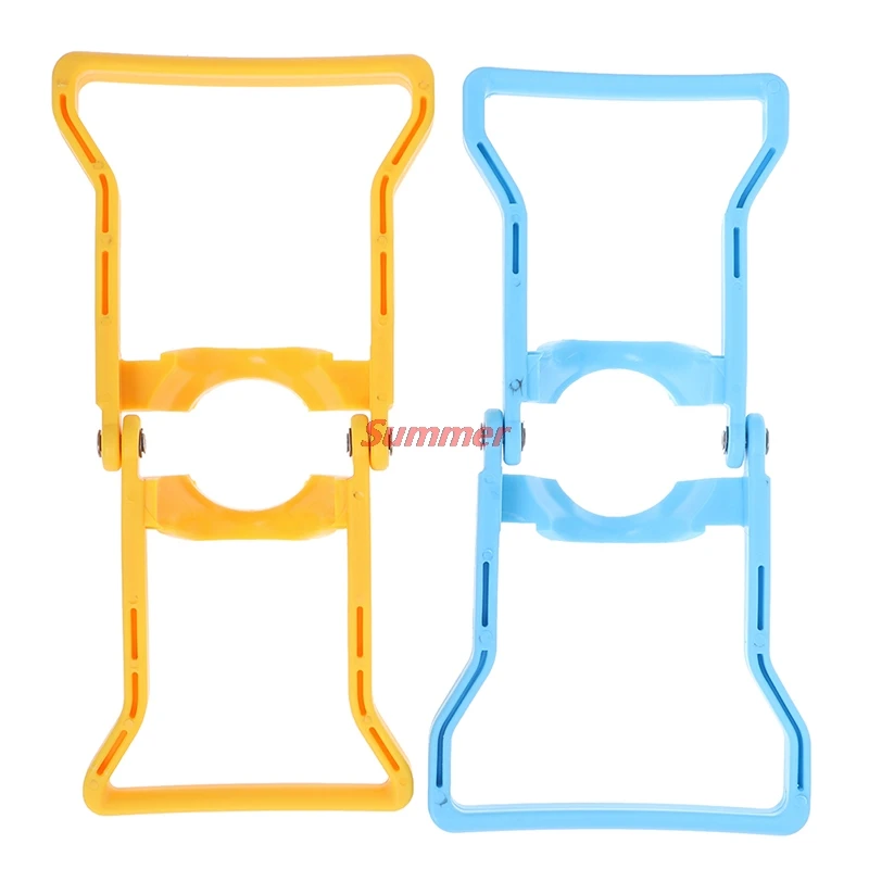 1 x Plastic Bottled Water Handle Energy Saving Thicker Double Pail Bucket Lifting Carrier Energy Drink Bottle Carrier