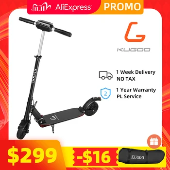

[Europe Stock] KUGOO S1 PRO Folding Electric Adult Scooter 350W 30KM/H LCD Display Kick Scooter Electric Better than XIAOMI M365