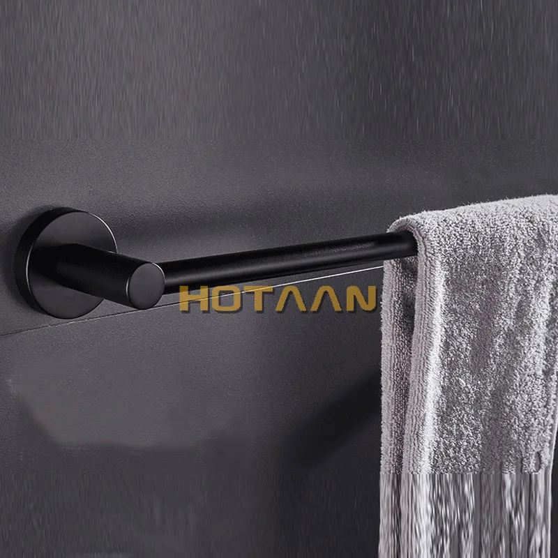 Wall Mounted Single Towel Bar Bathroom Towel Hanger Shelf Bathroom Accessories Holder towel holder,towel rack,bathroom facilities