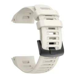 Premium Silicone Watchband Strap - Garmin Instinct (WHITE)