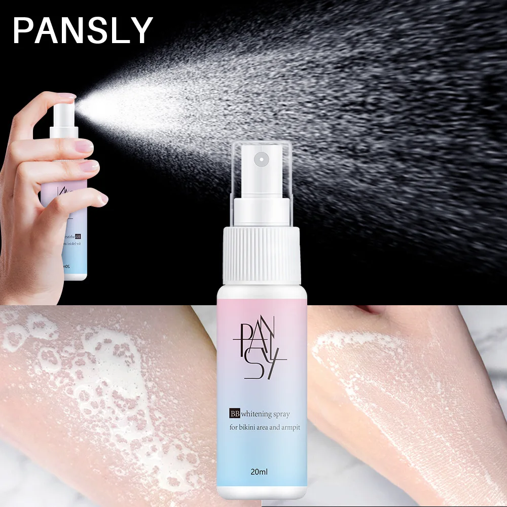 BB Concealer LANTHOME Portable Body Face Whitening Spray Cream Foundation Base Erhellen Sie das Make-up langanhaltend_voghion.com