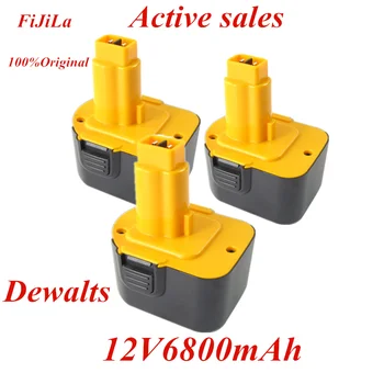 

12V 6800mAh Tool battery for Dewalt DE9074 DC9071 DE9037 DE9071 DE9075 DW9071 DW9072 DW9074 DC727 DC756 DC980 DC981 DW051