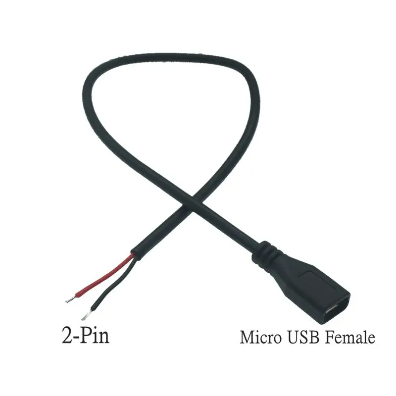 Micro USB 2.0 A Female to Android Interface Power Data Charge Cable - 30cm/1m Description Image.This Product Can Be Found With The Tag Names Computer Cables Connecting, Computer Peripherals, Micro usb, PC Hardware Cables Adapters