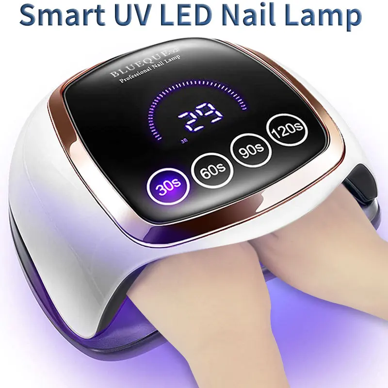 Лампа УФ светодиодный LED для сушки гель лака для ногтей, 120 Вт, 168 Вт|Сушилки для ногтей| | АлиЭкспресс